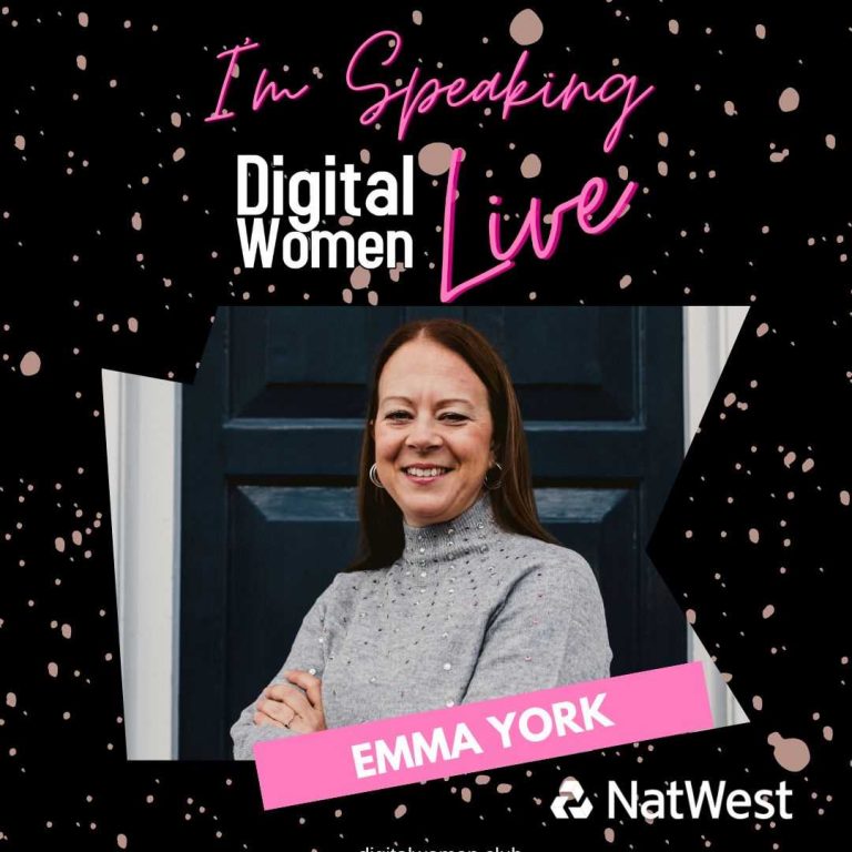 Emma York social media speaker Digital Women 2022